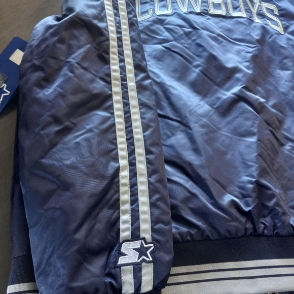 Dallas Cowboys Overtime Ladies Starter Jacket Size 2XL New With Tags - Picture 7 of 11